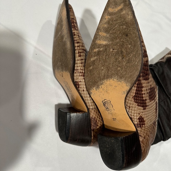 Women's Leather‎ Cowboy Boots - Size 37. - Picture 3 of 8